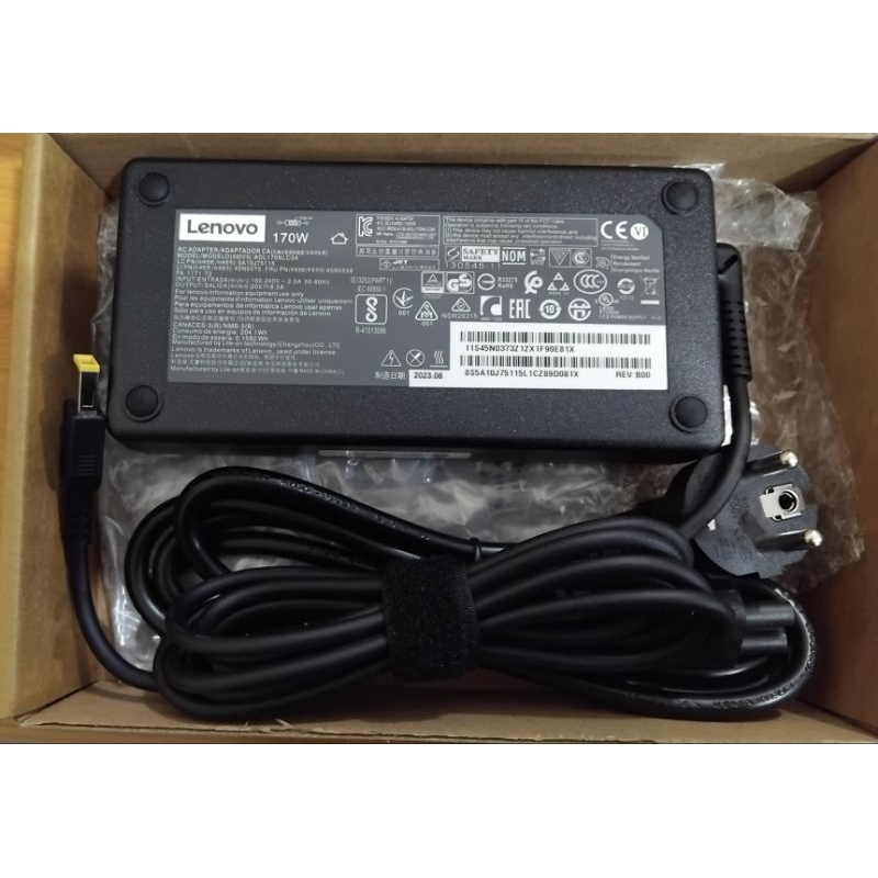 adaptor lenovo 20v 8.5 square mouth Adaptor charger Lenovo Legion 5 15IMH05H 20V 8.5A USB 170W Origi