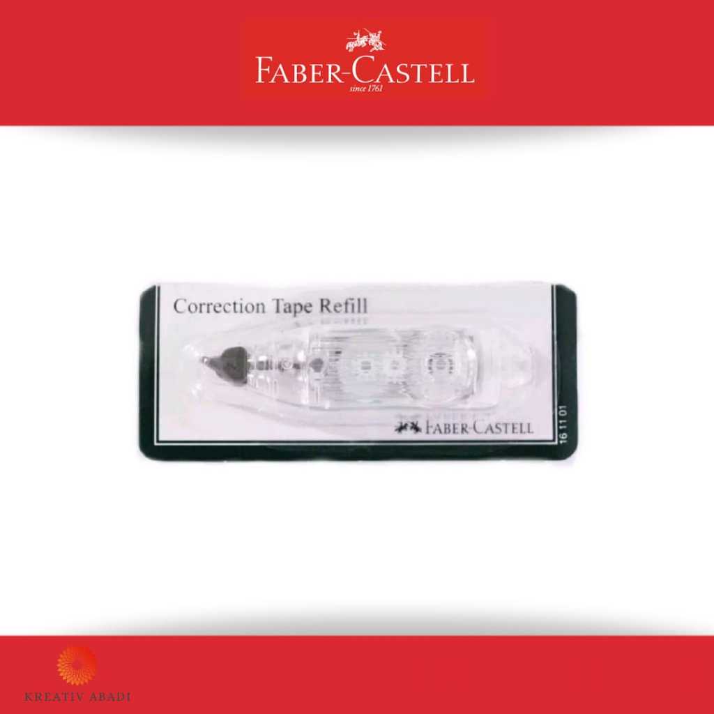 

TEBUS MURAH - 2 PCS REFILL CORECCTION TAPE FABER CASTELL