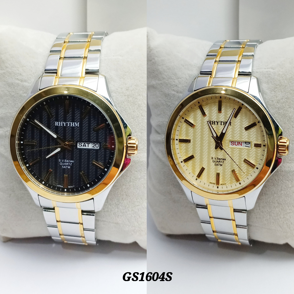 RHYTHM GS1604S JAM TANGAN PRIA ORIGINAL GARANSI RESMI