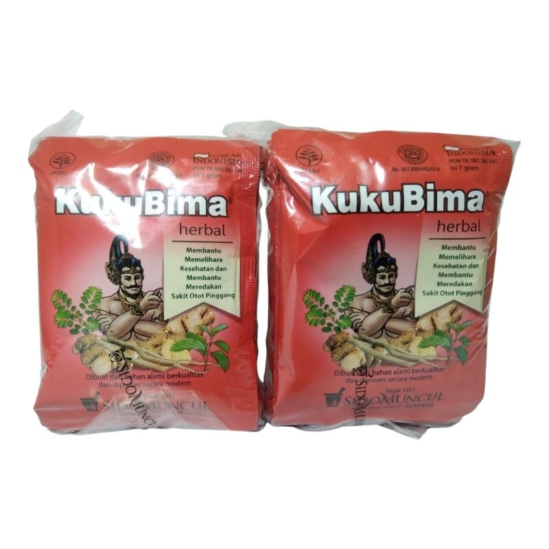 

Jamu KukuBima Sidomuncul 10's Herbal - Untuk Memelihara Stamina Pria