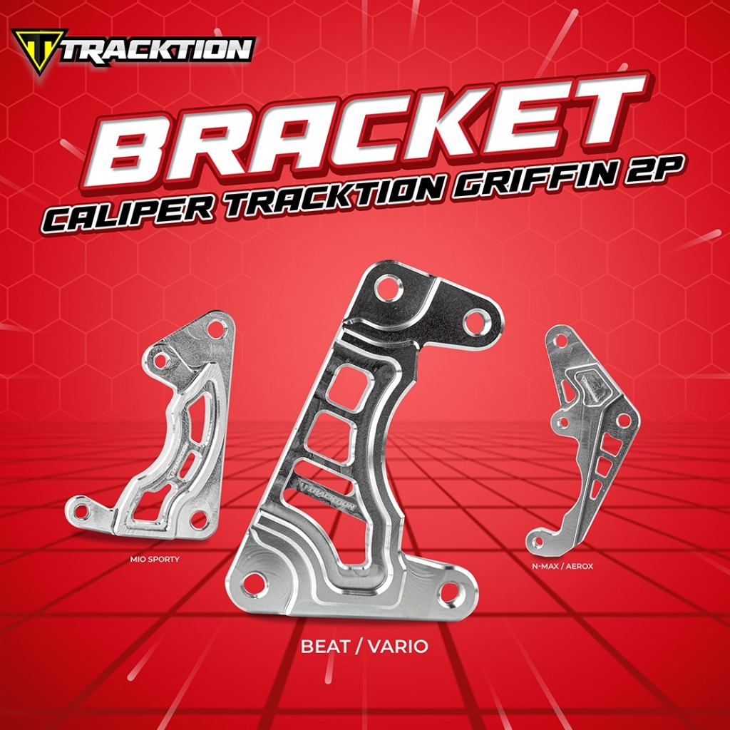 BRACKET CALIPER TRACKTION GRIFFIN 2 PISTON