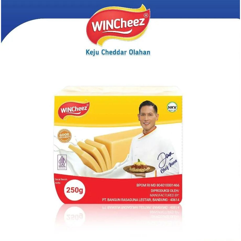 

WINCHEEZ 250Gr - Keju Cheddar Cheese