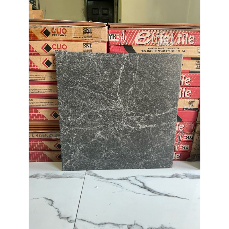 Keramik Lantai Kasar Matt Teras Garasi Gemilang Dallas 50x50