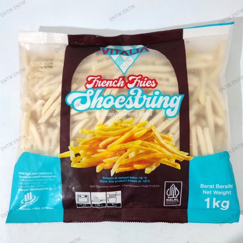 

Vitalia French Fries Shoestring - Kentang Goreng 1kg