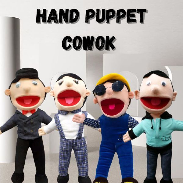 Hand Puppet | Boneka Muppet Cowok | Boneka Cihuy Stand Up Comedy Ventriloquist Boneka Muppet