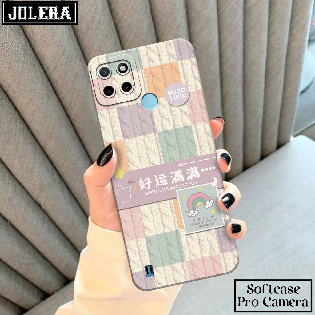 Case Hp Softcase REALME C21Y - Case Hp REALME C21Y - Silikon Hp REALME C21Y - Motif Cartoon Keren - 
