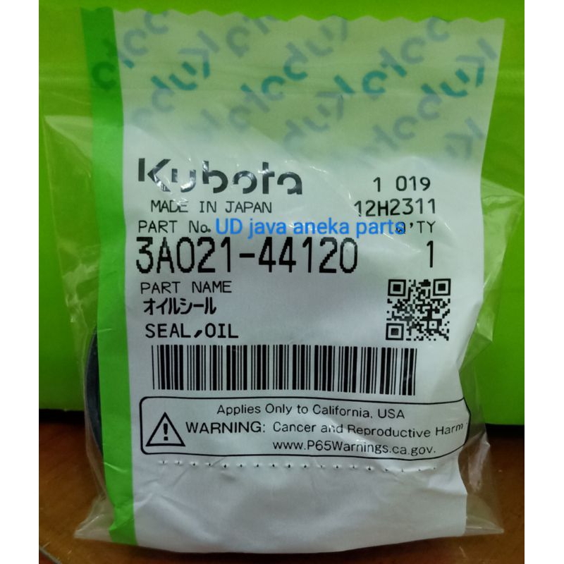 seal oli depan front Kubota MX5100 SEAL COIL FRONT DIFFERENTIAL ORIGINAL KUBOTA 3a021-44120