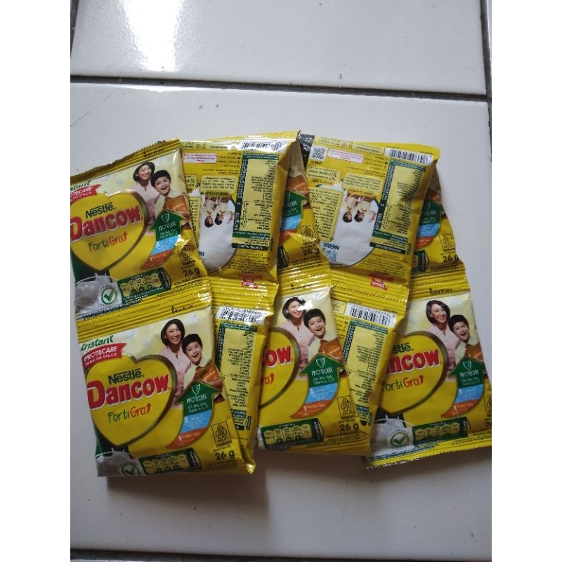 

Susu Dancow Fortigro Kemasan 1 Renceng isi 10 Sachet