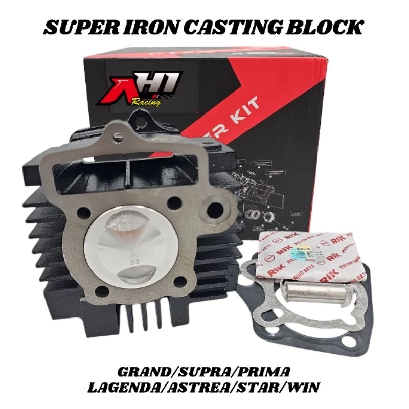 BLOK SEHER BORE UP GRAND SUPRA X ASTREA WIN LEGENDA PRIMA STAR 53 MM