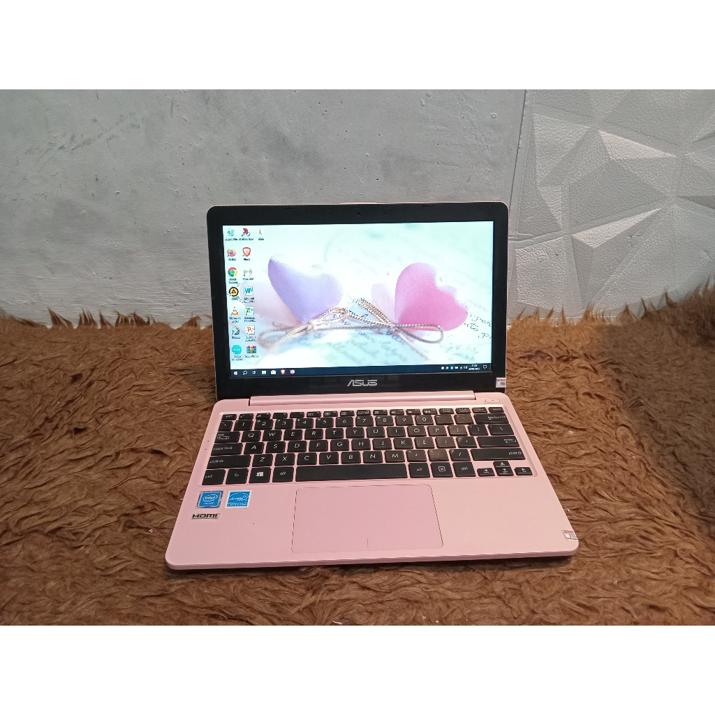 notebook ASUS E203NAH upgrade ssd 256gb ram 2gb