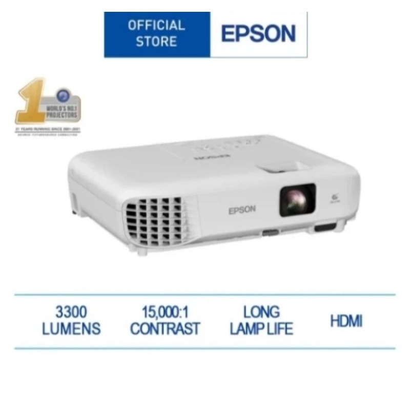 Projector Epson EB-E500 Xga 3300 Ansi Lumens