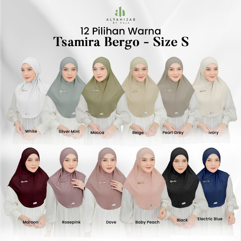 TSAMIRA BERGO BY ALYA HIJAB BY NAJA