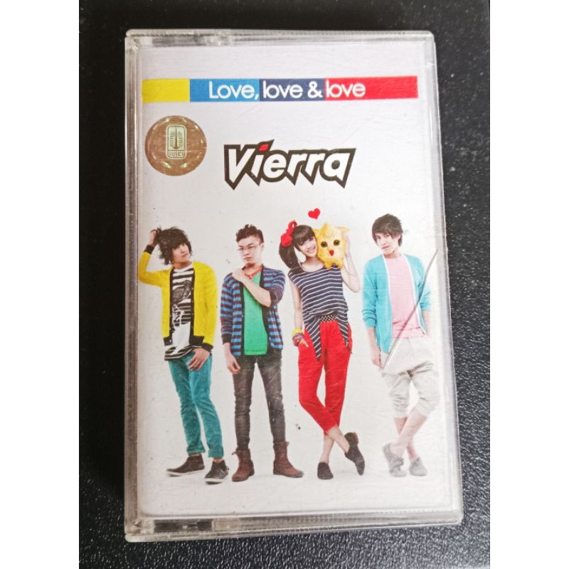 KASET PITA VIERRA ALBUM LOVE, LOVE & LOVE