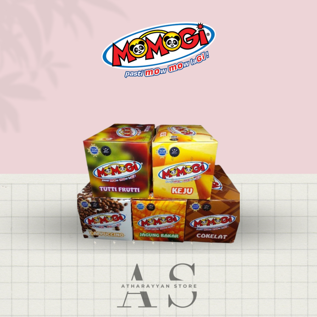 

MOMOGI SNACK 1 PACK ISI 20 PCS BY ATHARAYYAN STORE