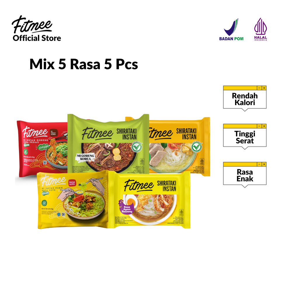 

Fitmee Mix 5 Rasa 5 Pcs - B