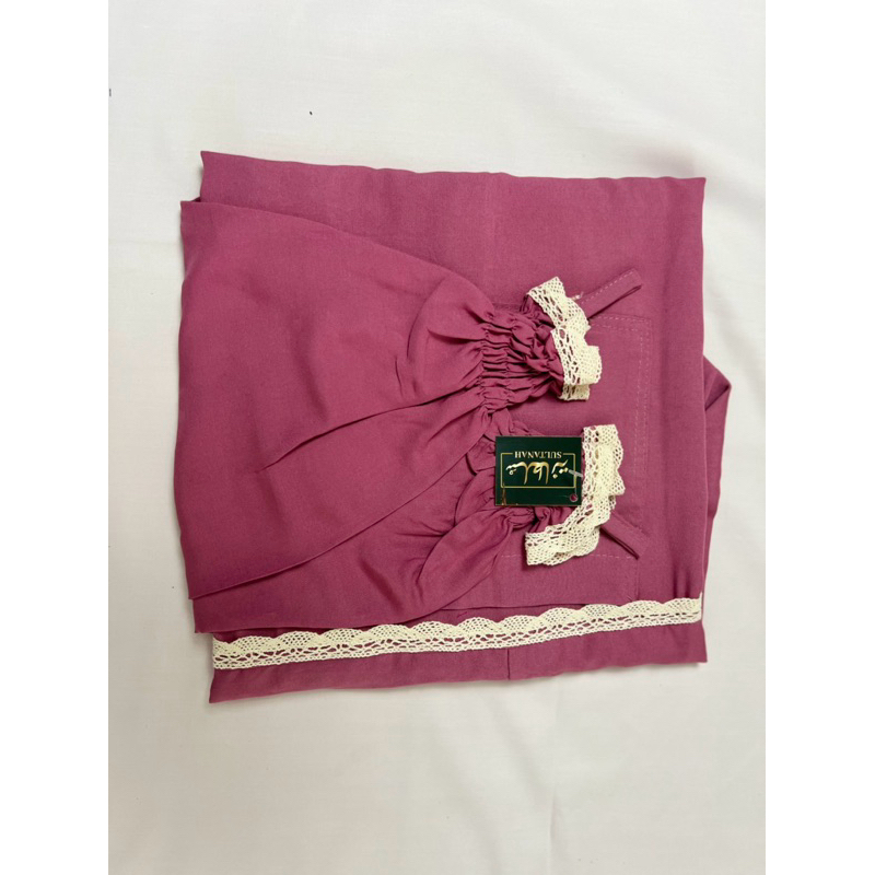 MUKENA HADROMAUT ANAK DAN REMAJA  mukena terusan mukena rayon premium jumbo besar bahan adem