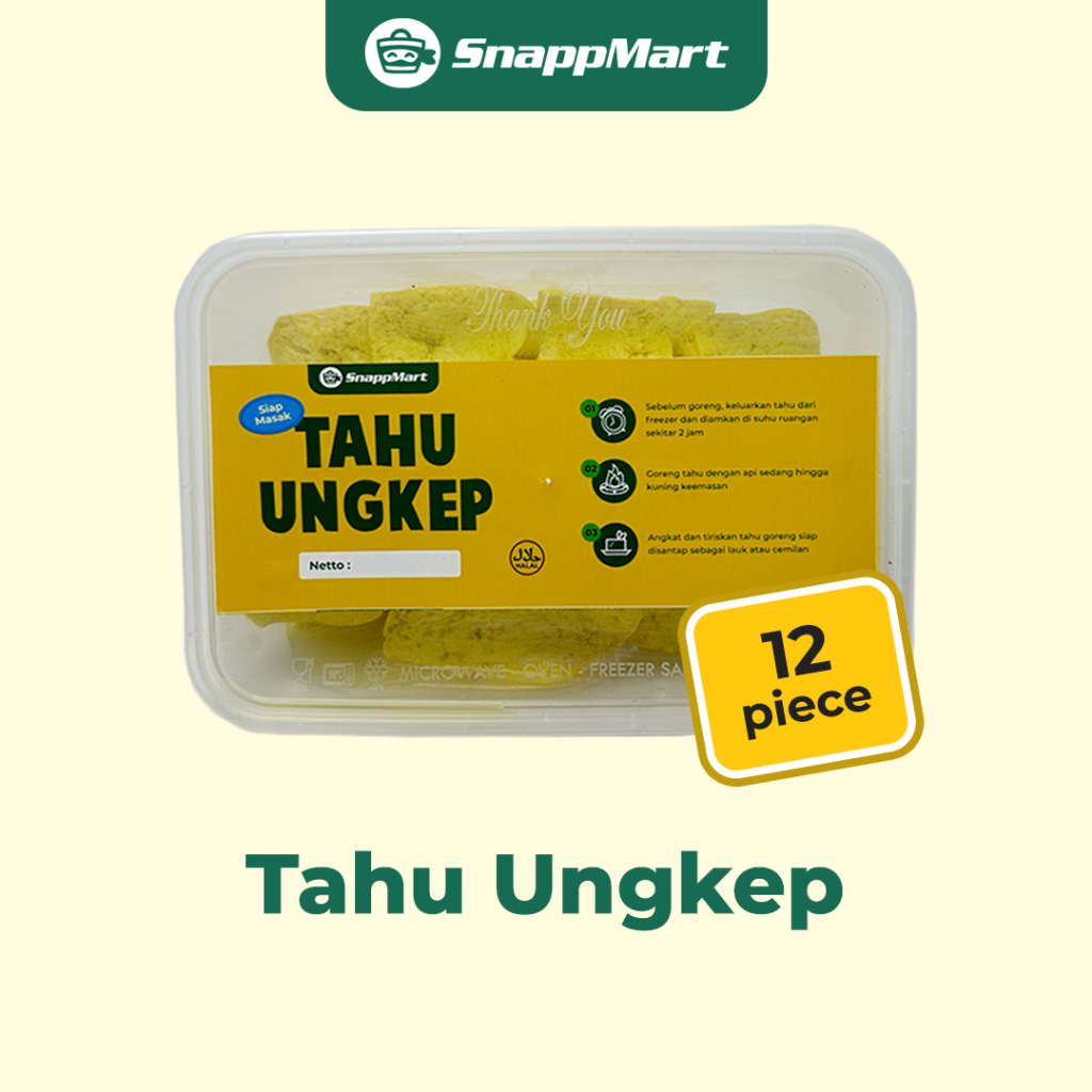 

Tahu Ungkep Siap Goreng (12 pcs) - INSTANT / SAMEDAY - Ready To Cook