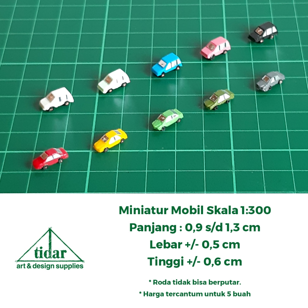 

[MR] MH - Miniatur Mobil Skala 1:300 - Maket Kendaraan Roda Empat