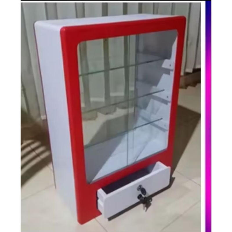 Display Akrilik Rak Akrilik Laci