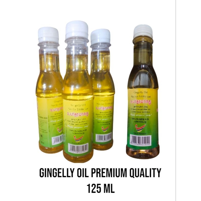 

Minyak Wijen/Pure and Original Gingelly Oil 125 ML