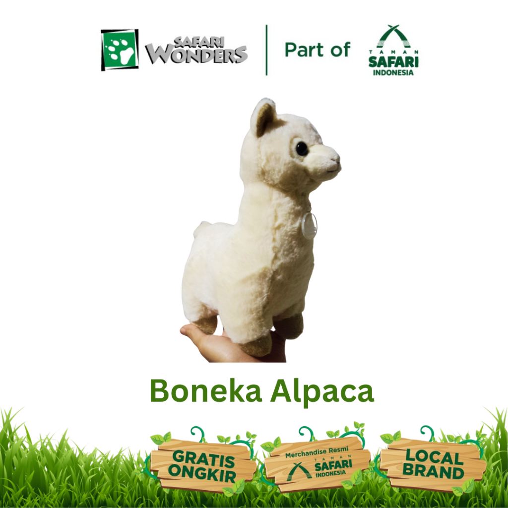 Taman Safari Boneka Alpaca 11"