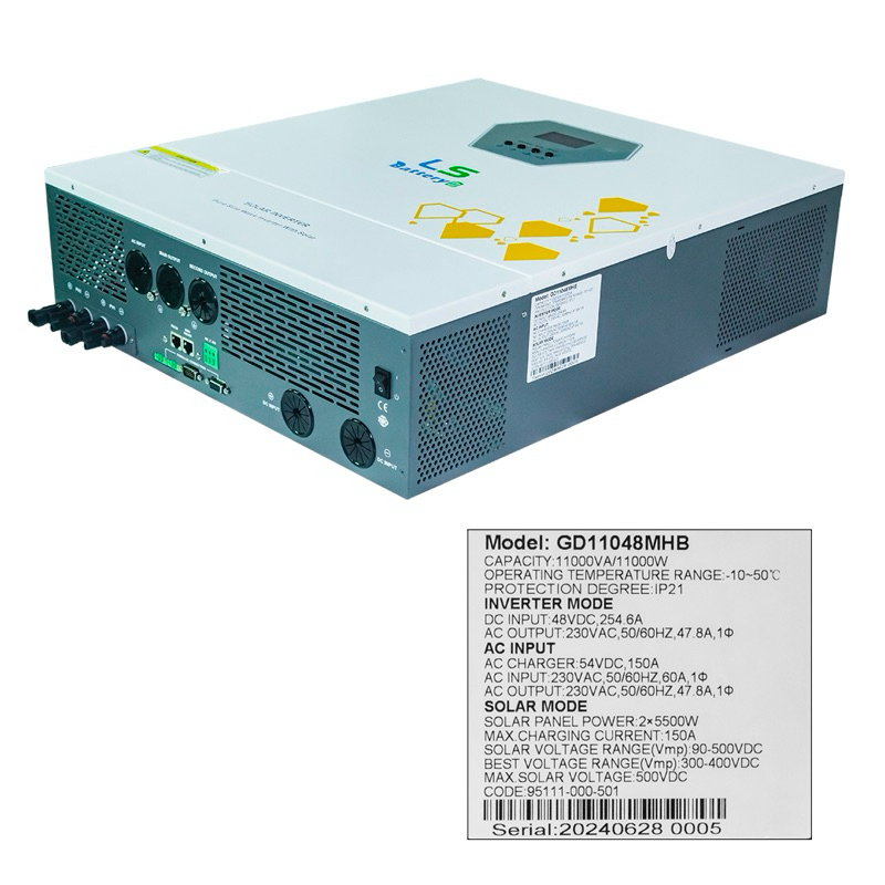 Inverter MPPT Hybrid 11000W
