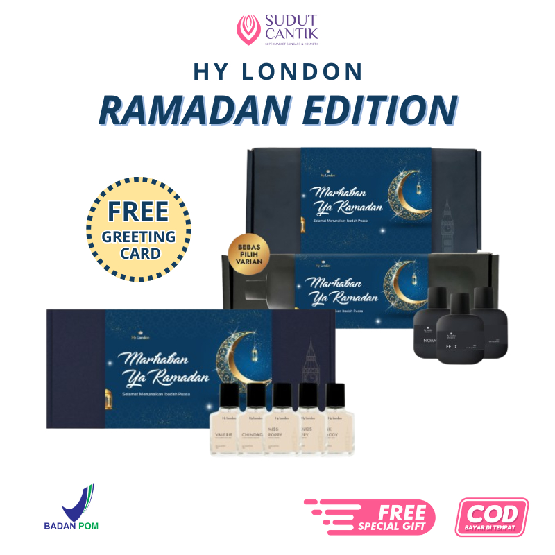 Hy London [ Hampers Ramadan ] Parfum isi 5 Botol Tahan Lama Parfum Parsel