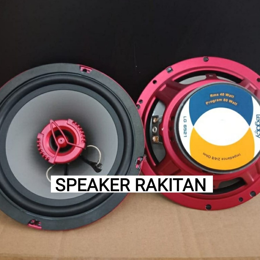 Speaker Legacy 6,5" inchi LG - 6521 include tweeter For Car & Home