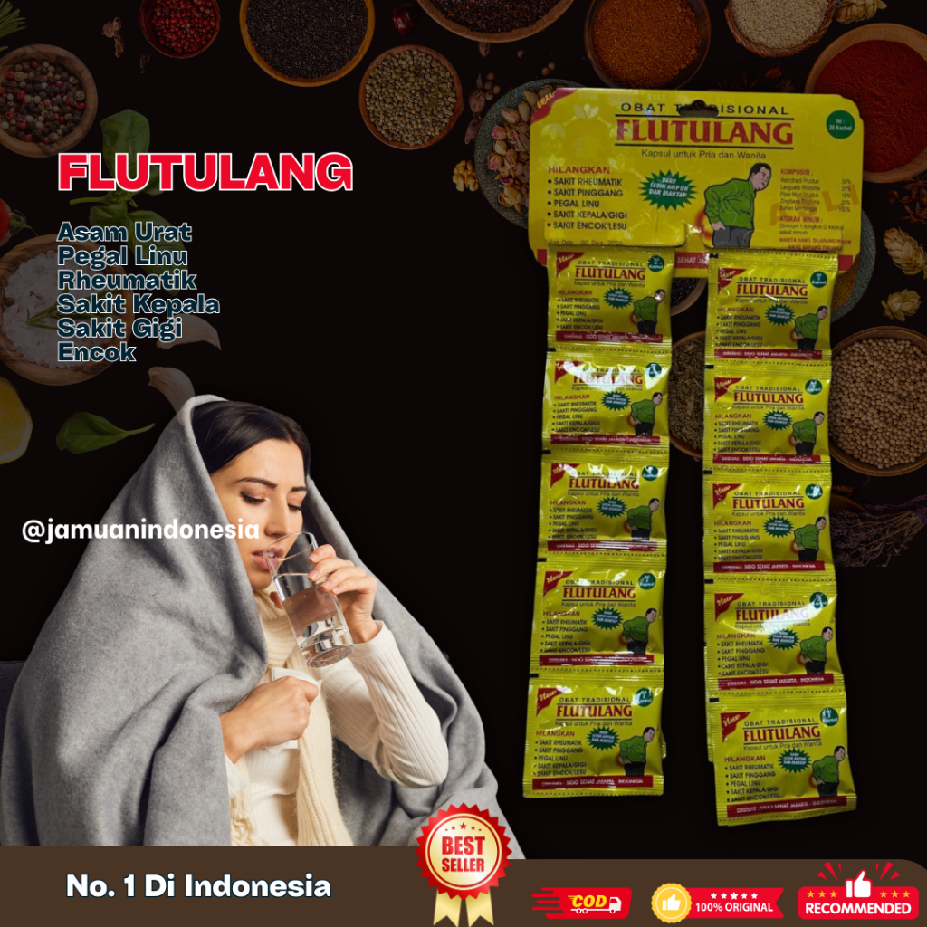 

Flu Tulang Original Kapsul Asam Urat
