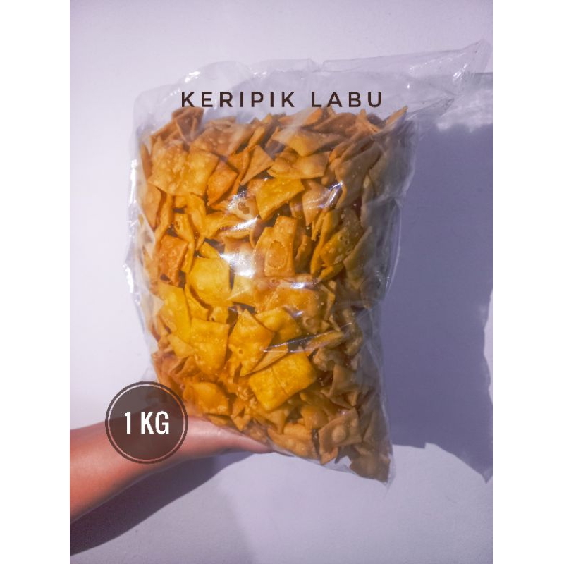 

VIPY CHIPS (1 KG) KERIPIK DARI LABU RASA [ORIGINAL] / [BALADO]