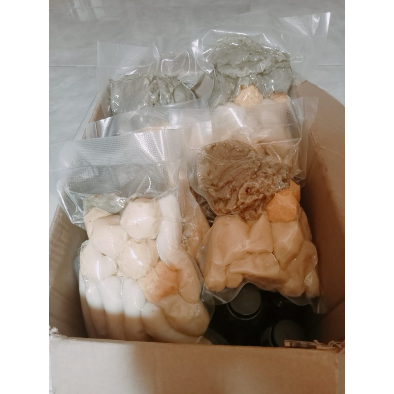 

Pempek Frozen ikan asli dijamin enak dan lezat isi 25pcs per 1 pack