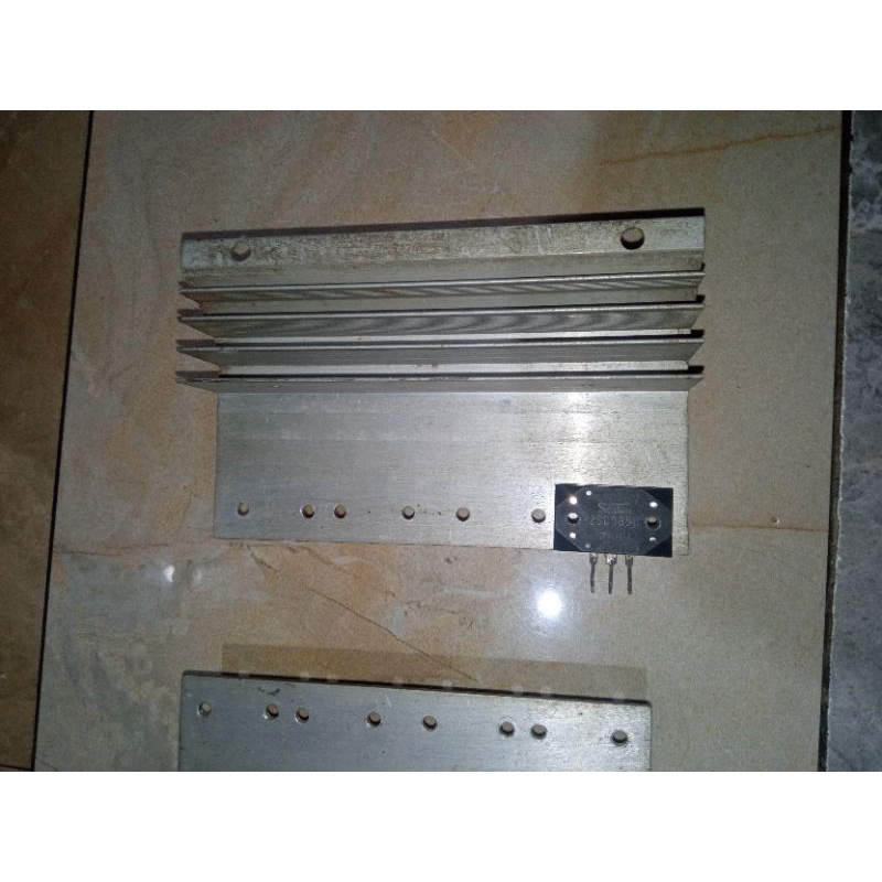 Heatsink Pendingin power TR sirip 15cm tebal