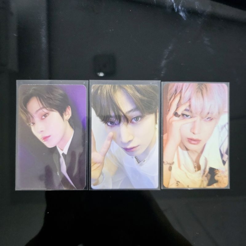 ENHYPEN SUNOO OFFICIAL PHOTOCARD BDC, YZY & MEMORIES