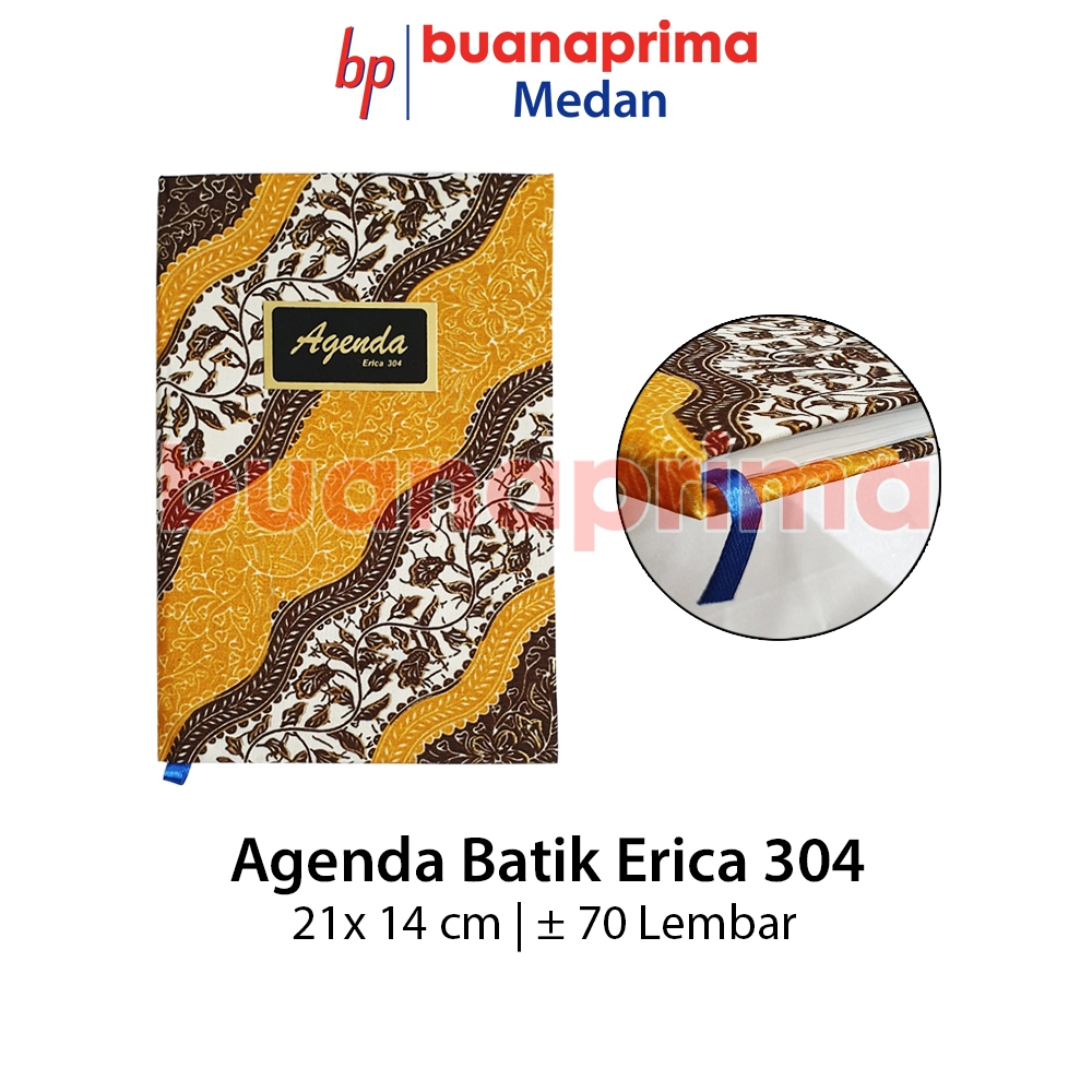 

Agenda BATIK ERICA 304 Notebook 21x15 cm A5 Planner Isi Sedikit Diary