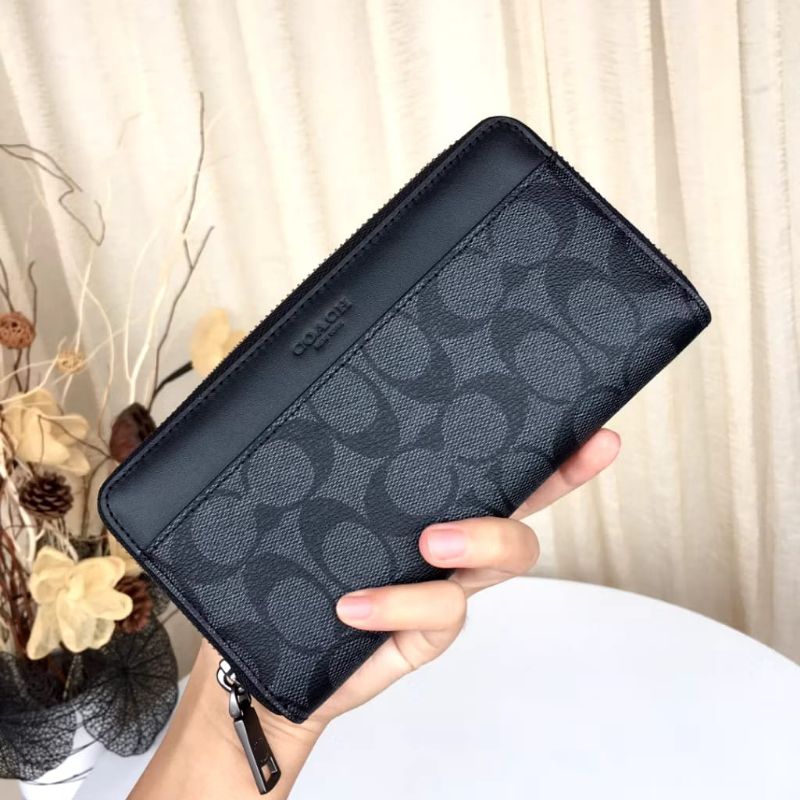 Dompet panjang coach signature terlaris - dompet wanita - dompet kartu - dompet panjang