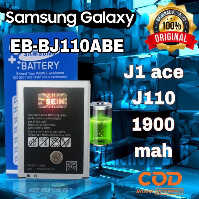 Batre SAMSUNG j1 ace S4 mini DOUBLE POWER ORIGINAL HK EB BJ110BBC J110 j1ace ORY ORI HOLOGRAM HK