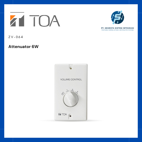TOA ZV-064 Attenuator 6W