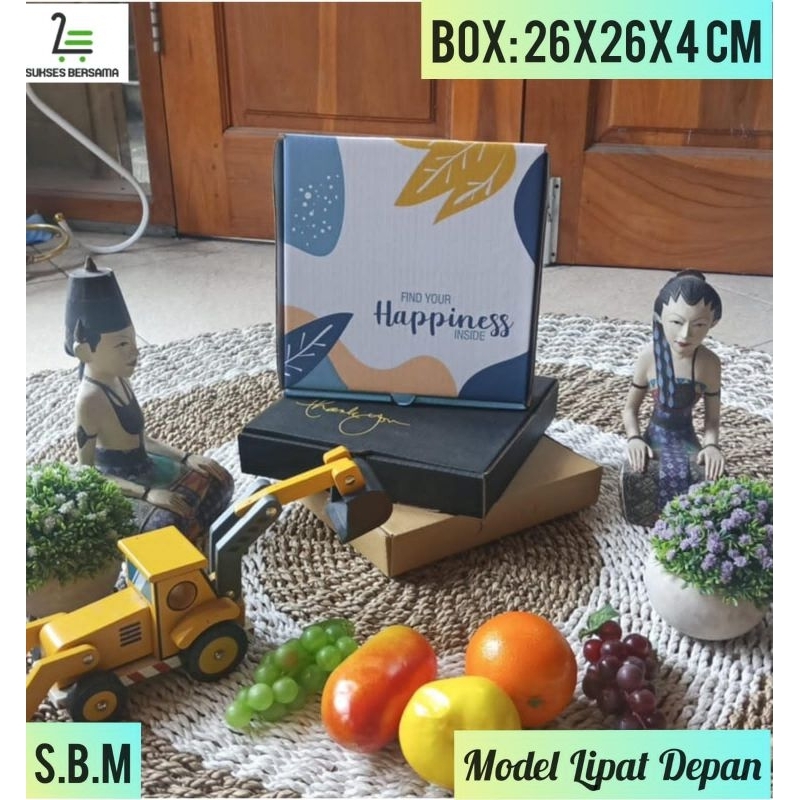 

Box 26x26x4cm /Kardus/Hampers/Pizza/Paking