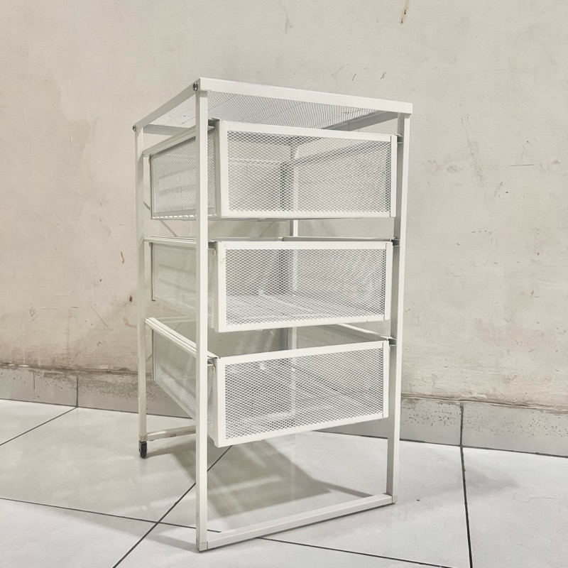 IKEA LENNART RAK BESI, LACI SERBAGUNA LEMARI KECIL SERBAGUNA