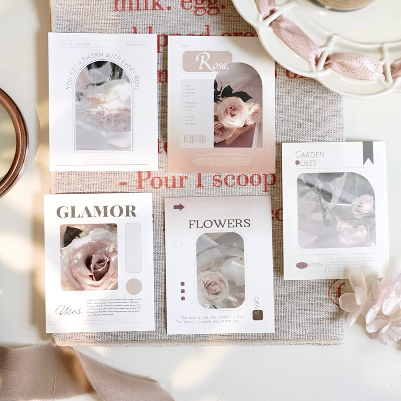 

Freckles Tea Rose Garden Paper Pack