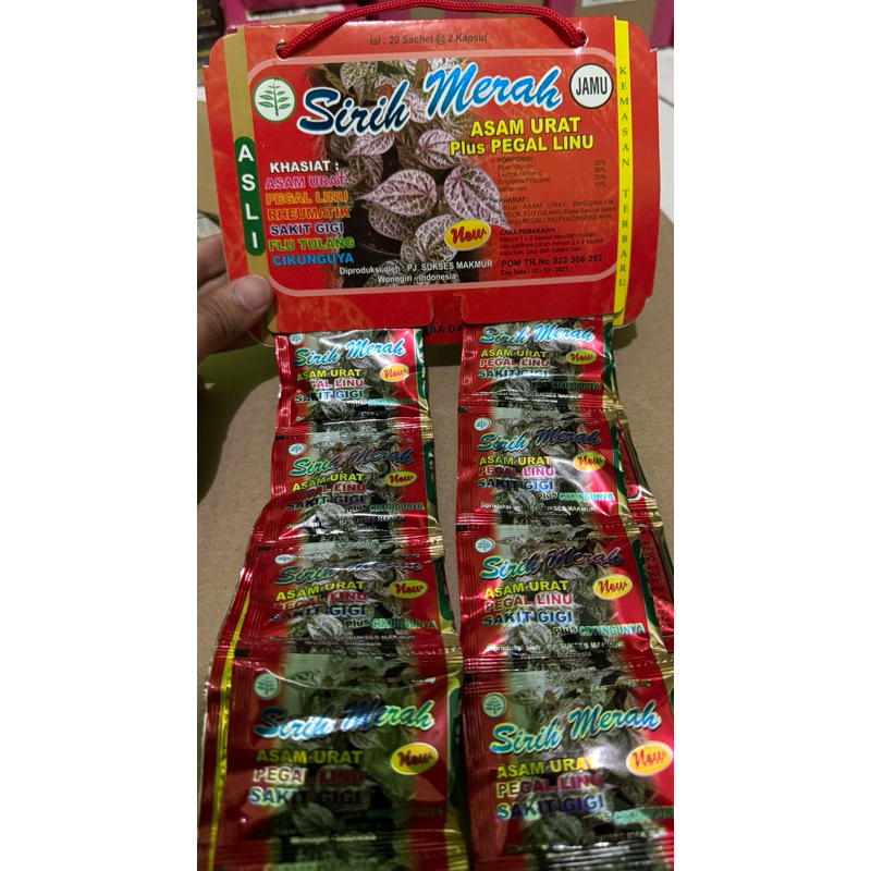 Sirih Merah Kapsul Original