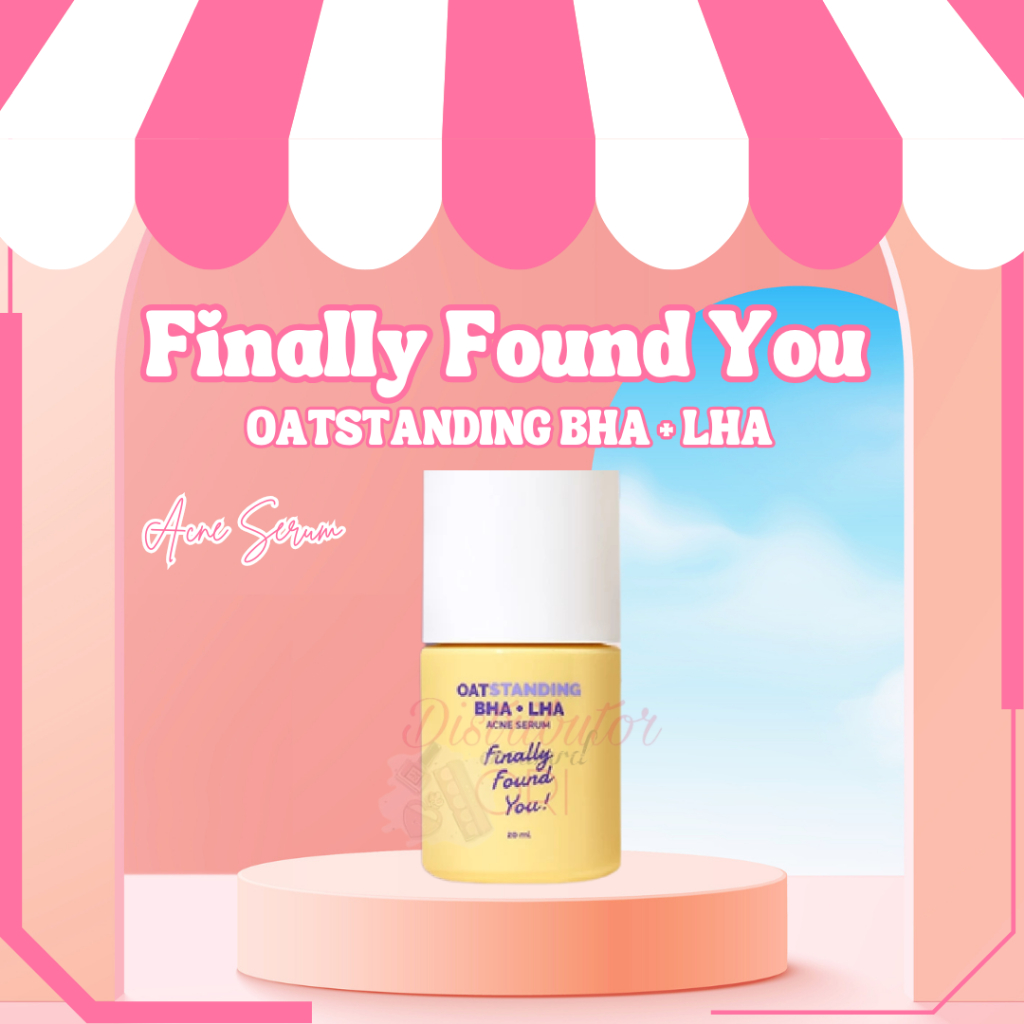 Finally Found You OATSTANDING BHA + LHA Acne Serum - Serum untuk Merawat Kulit dan Melawan Bakteri