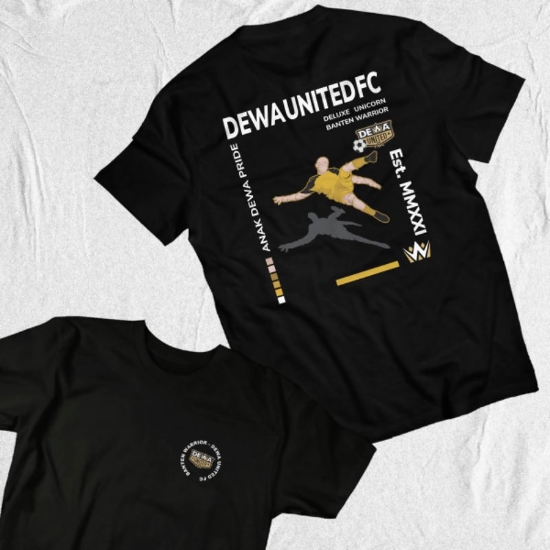 Baju Kaos Distro Dewa United Banten Warrior V1