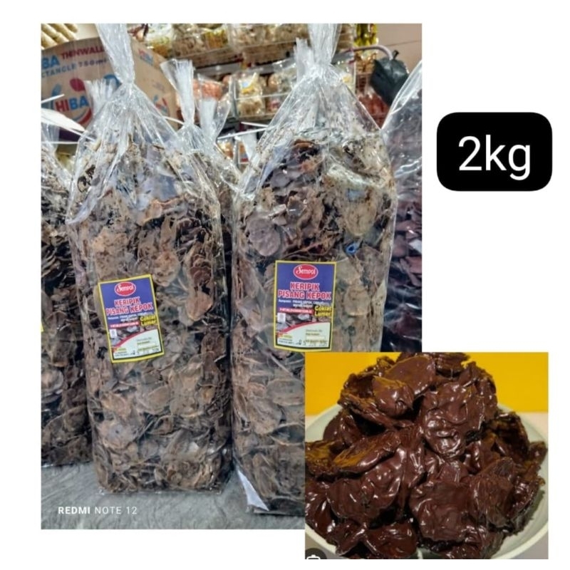 

Ready!!! Keripik pisang lumerr coklat 250gr