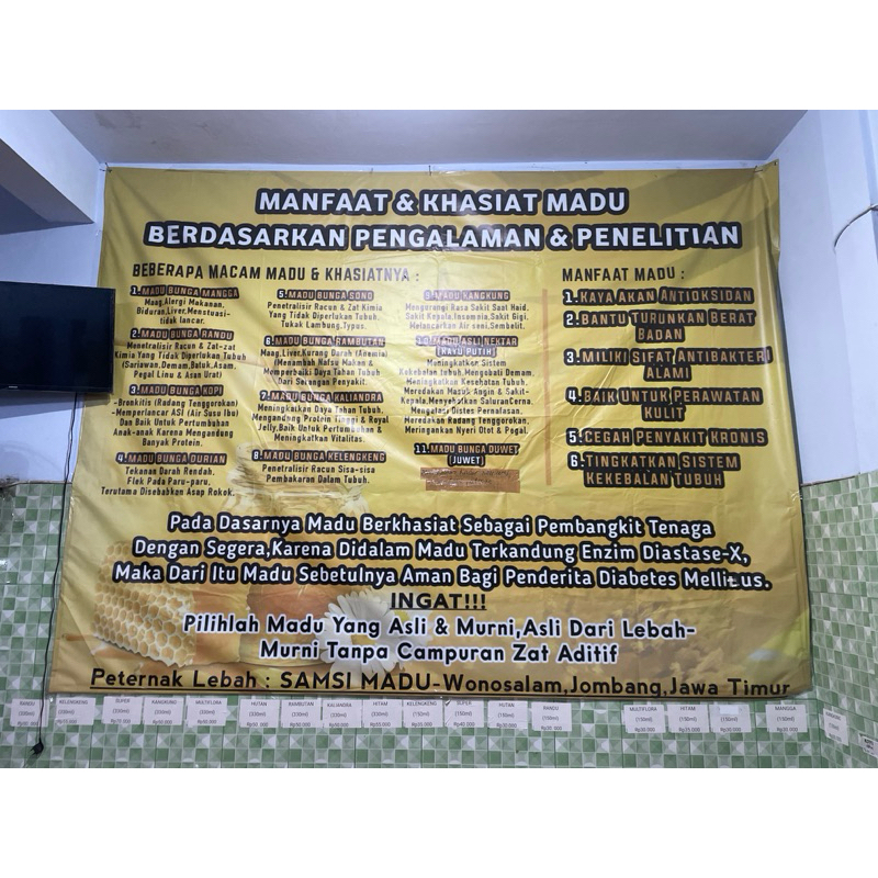 

samsi madu wonosalam