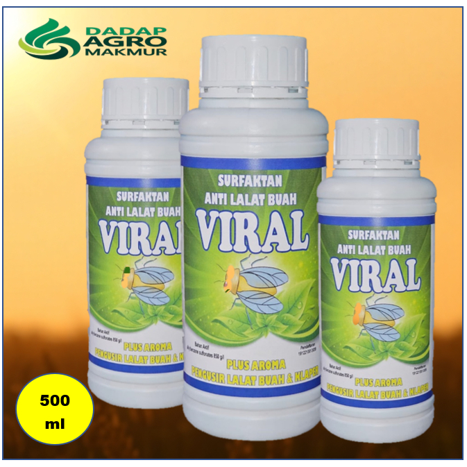 VIRAL 500 ML | Surfaktan Plus Anti Lalat Buah | Pengusir Lalat Buah