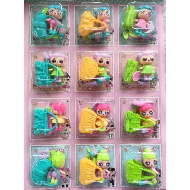 Mainan Boneka LOL tas Pres Mainan Edukasi Anak