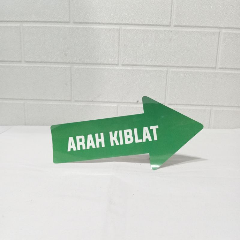 Stiker Arah Kiblat | Stiker Penunjuk Arah Kiblat