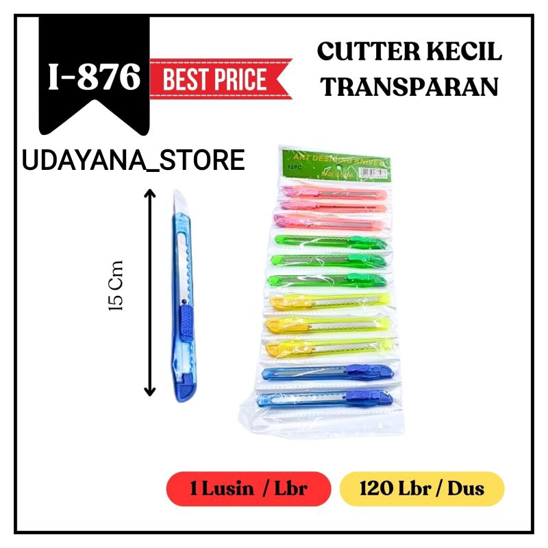 

(12)PCS Cutter Kecil Sk - Pisau Cutter Kecil - Cater Kecil SK Harga 12Pcs