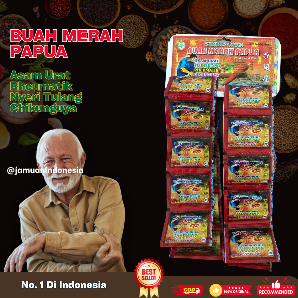 

Kapsul Buah Merah Papua Original Asli 100%